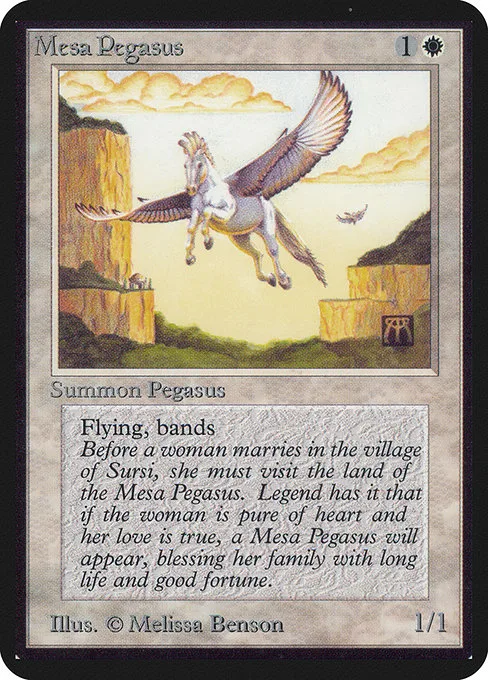 Mesa Pegasus · Limited Edition Alpha 28/295