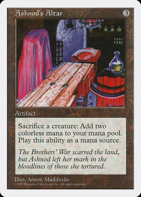 Ashnod's Altar · Fifth Edition 349/460