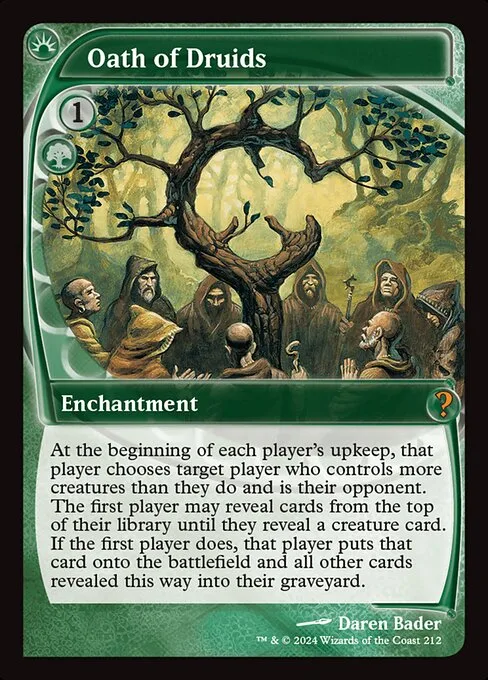 Oath of Druids · Mystery Booster 2 212/385