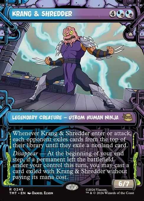 Krang & Shredder · Teenage Mutant Ninja Turtles 245/320