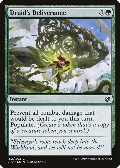 Druid's Deliverance · Commander 2019 162/302