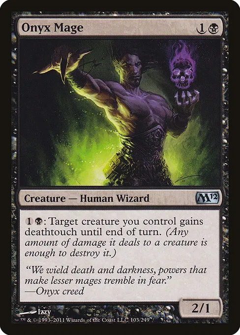 Onyx Mage · Magic 2012 103/249
