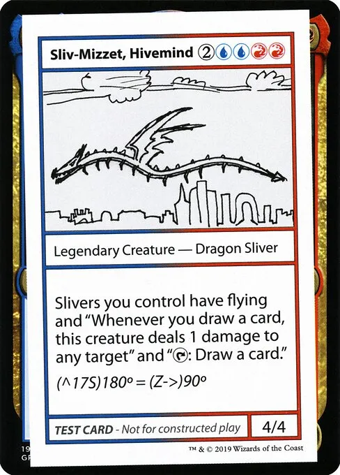 Sliv-Mizzet, Hivemind · Mystery Booster Playtest Cards 2021 99/121