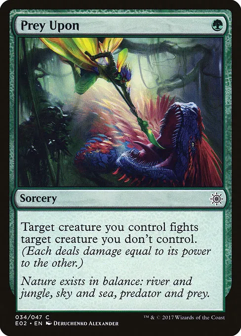 Prey Upon · Explorers of Ixalan 34/48