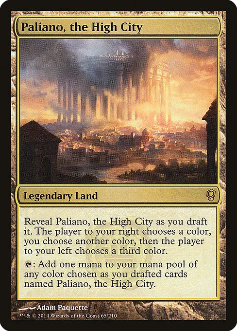 Paliano, the High City · Conspiracy 65/210