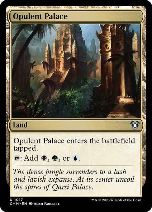Opulent Palace · Commander Masters 1017/1067