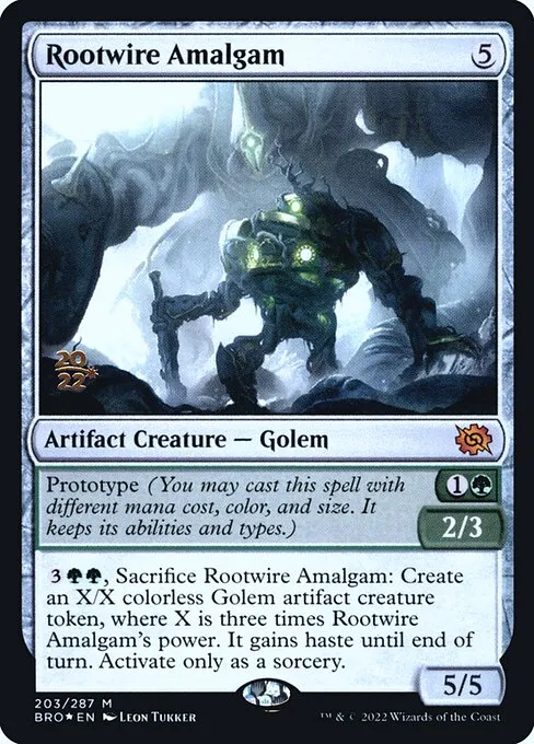 Rootwire Amalgam · The Brothers' War Promos 203s/171