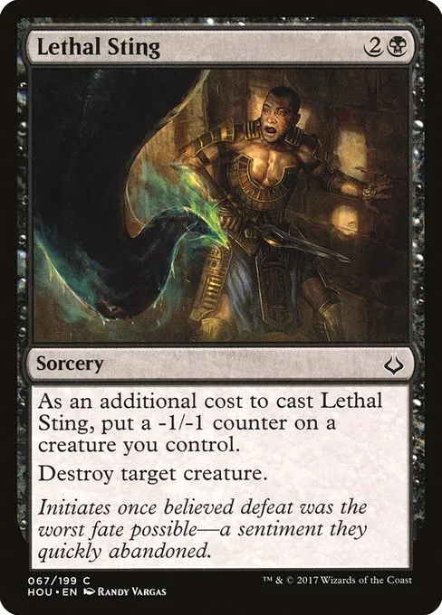 Lethal Sting · Hour of Devastation 67/209