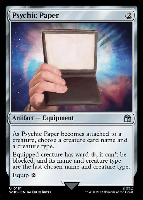 Psychic Paper · Doctor Who 181/1178