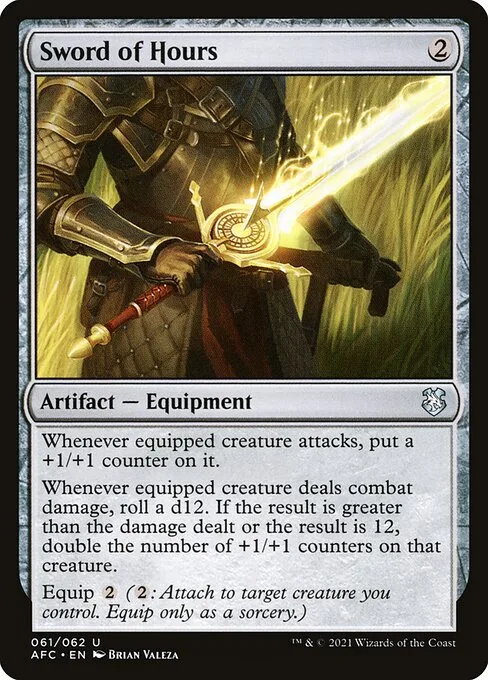 Sword of Hours · Forgotten Realms Commander 61/331