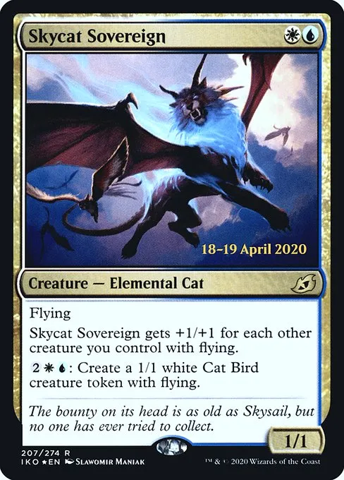 Skycat Sovereign · Ikoria: Lair of Behemoths Promos 207s/137