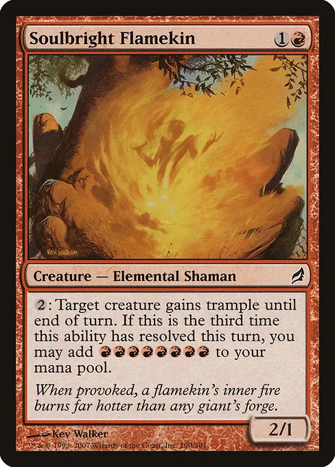 Soulbright Flamekin · Lorwyn 190/301