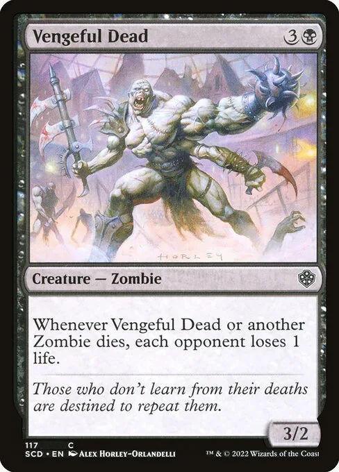 Vengeful Dead · Starter Commander Decks 117/352