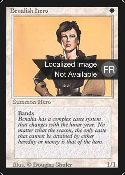 Benalish Hero · Foreign Black Border 4/307