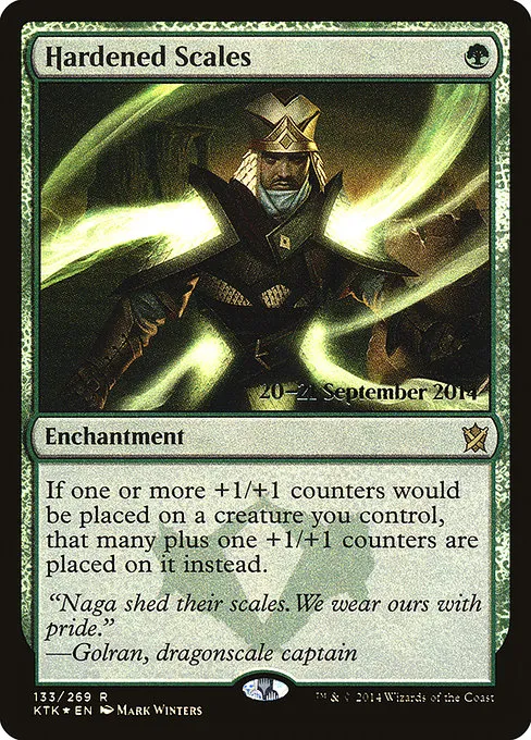 Hardened Scales · Khans of Tarkir Promos 133s/56