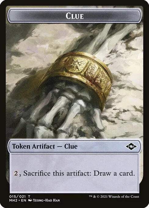 Clue · Modern Horizons 2 Tokens 15/21