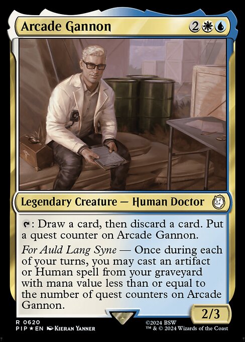 Arcade Gannon · Fallout 620/1068