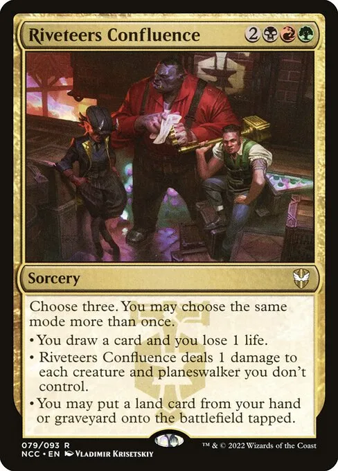 Riveteers Confluence · New Capenna Commander 79/447