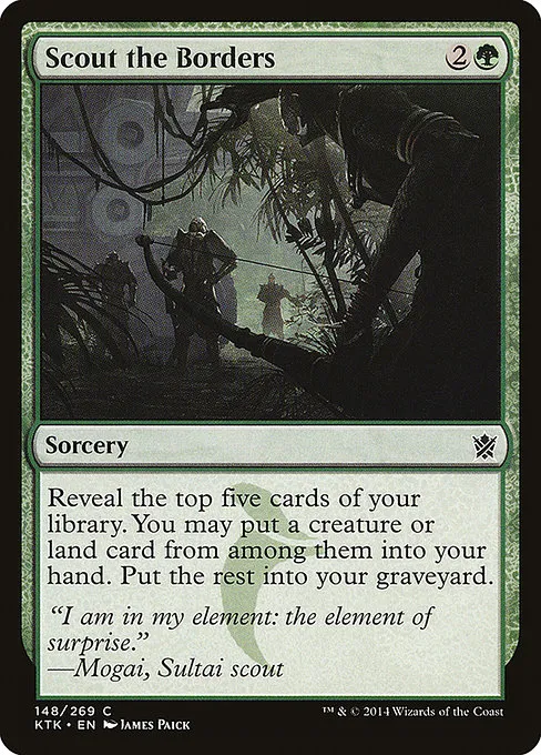 Scout the Borders · Khans of Tarkir 148/293