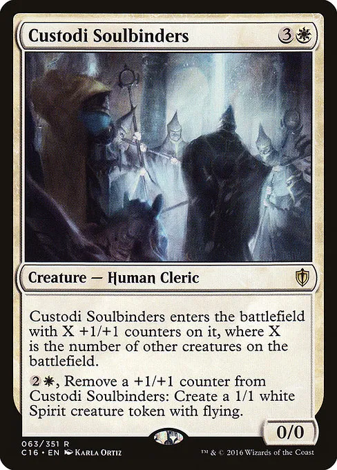 Custodi Soulbinders · Commander 2016 63/351