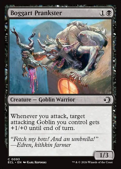 Boggart Prankster · Lorwyn Eclipsed 93/408