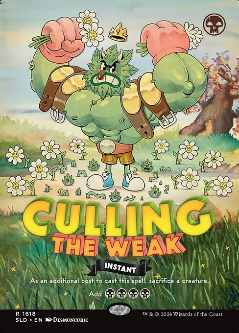 Culling the Weak · Secret Lair Drop 1818/2547