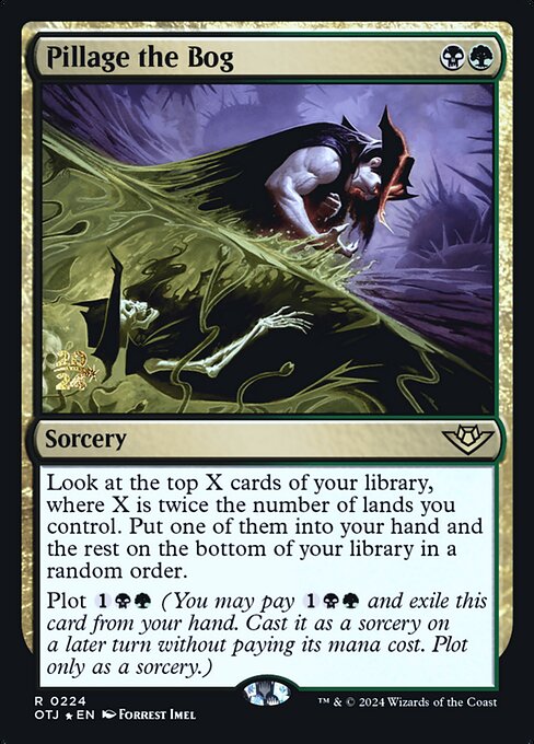 Pillage the Bog · Outlaws of Thunder Junction Promos 224s/160