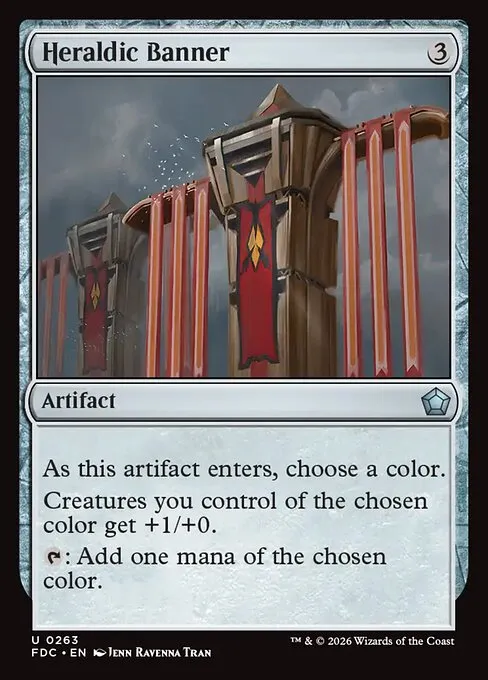 Heraldic Banner · Foundations Commander 263/3