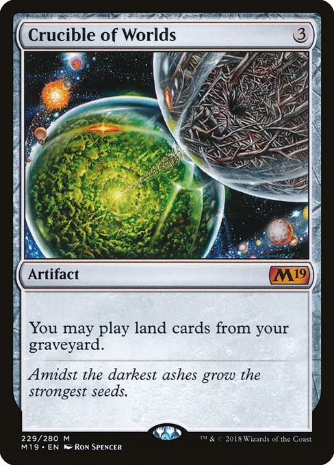Crucible of Worlds · Core Set 2019 229/314