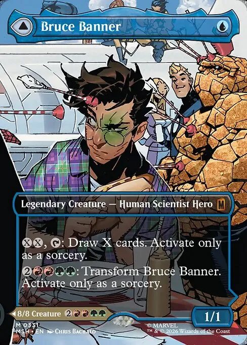 Bruce Banner // The Incredible Hulk · Marvel Super Heroes 331/24