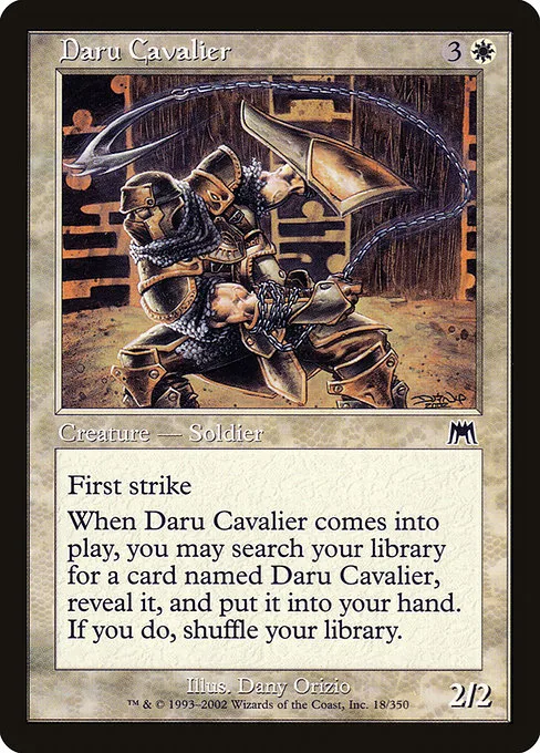 Daru Cavalier · Onslaught 18/351
