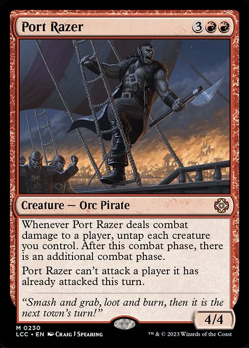 Port Razer · The Lost Caverns of Ixalan Commander 230/370
