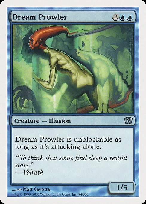 Dream Prowler · Ninth Edition 74/710