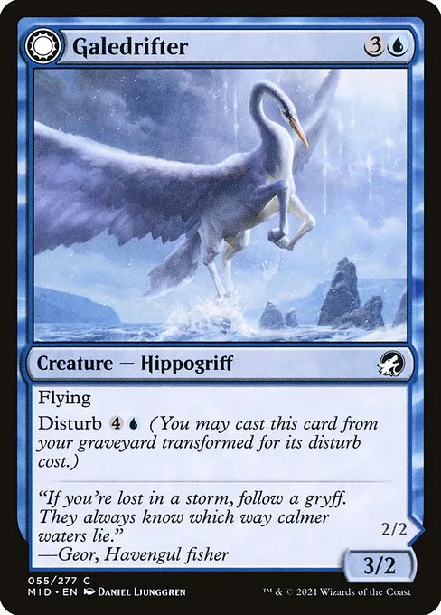 Galedrifter // Waildrifter · Innistrad: Midnight Hunt 55/399