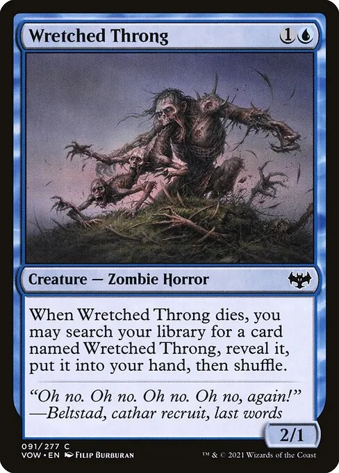 Wretched Throng · Innistrad: Crimson Vow 91/423