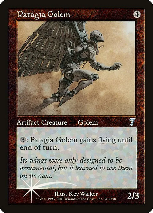 Patagia Golem · Seventh Edition 310★/708