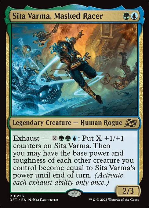 Sita Varma, Masked Racer · Aetherdrift 223/553