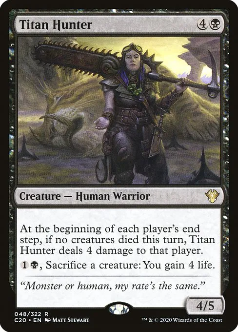 Titan Hunter · Commander 2020 48/322