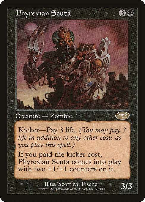 Phyrexian Scuta · Planeshift 51/146