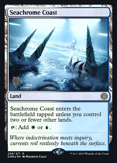 Seachrome Coast · Phyrexia: All Will Be One Promos 258s/160