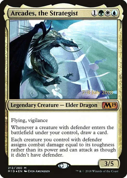 Arcades, the Strategist · Core Set 2019 Promos 212s/95
