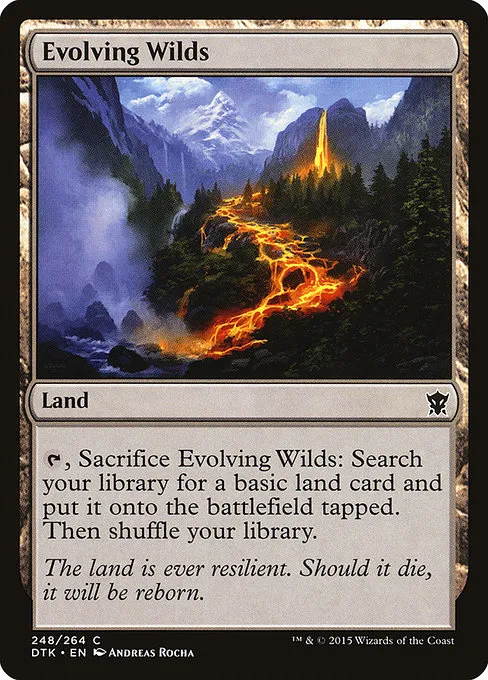 Evolving Wilds · Dragons of Tarkir 248/264