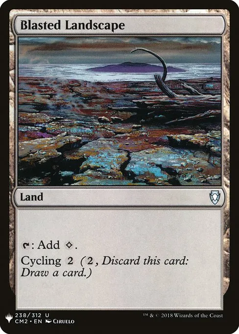 Blasted Landscape · The List CM2-238/5050