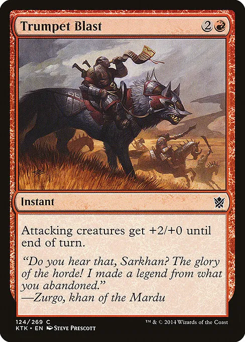Trumpet Blast · Khans of Tarkir 124/293