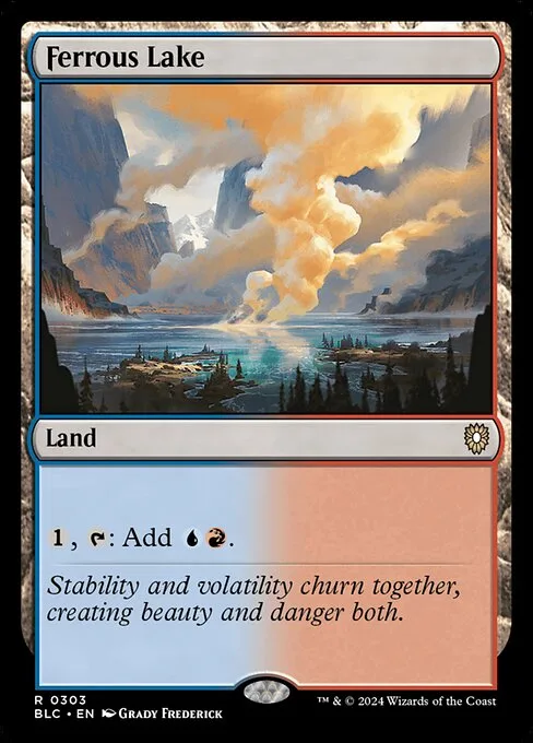 Ferrous Lake · Bloomburrow Commander 303/356