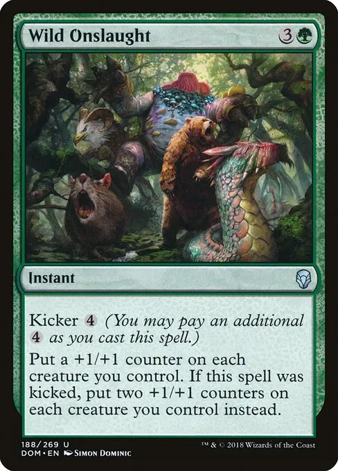 Wild Onslaught · Dominaria 188/280