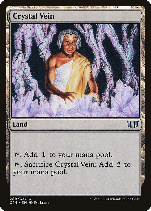 Crystal Vein · Commander 2014 289/337
