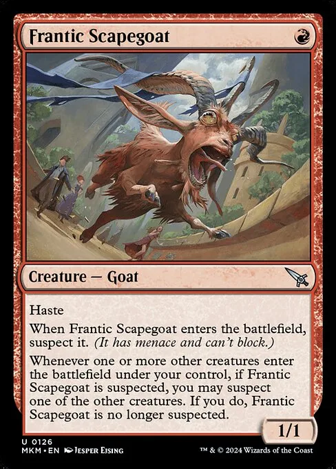 Frantic Scapegoat · Murders at Karlov Manor 126/451