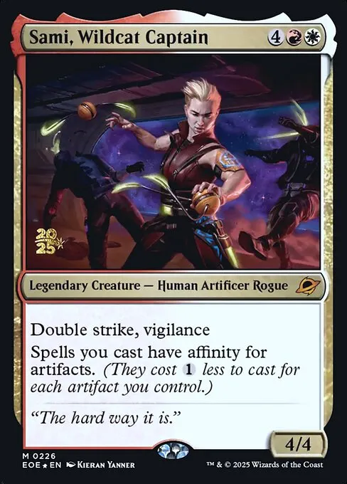 Sami, Wildcat Captain · Edge of Eternities Promos 226s/160