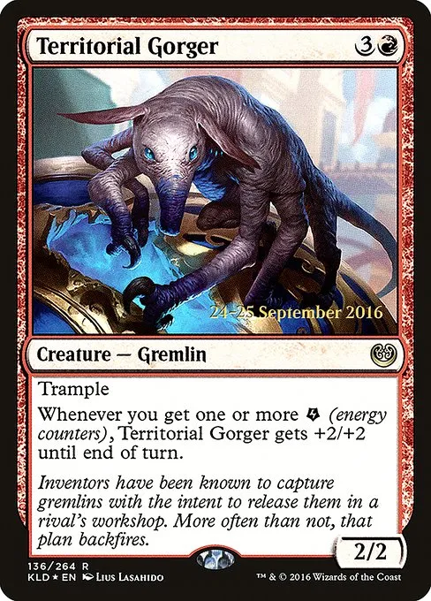 Territorial Gorger · Kaladesh Promos 136s/83